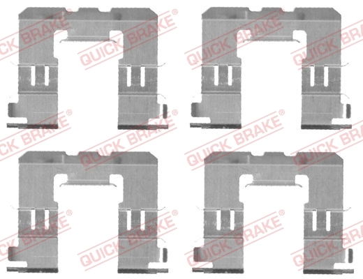 Accessory Kit, disc brake pad